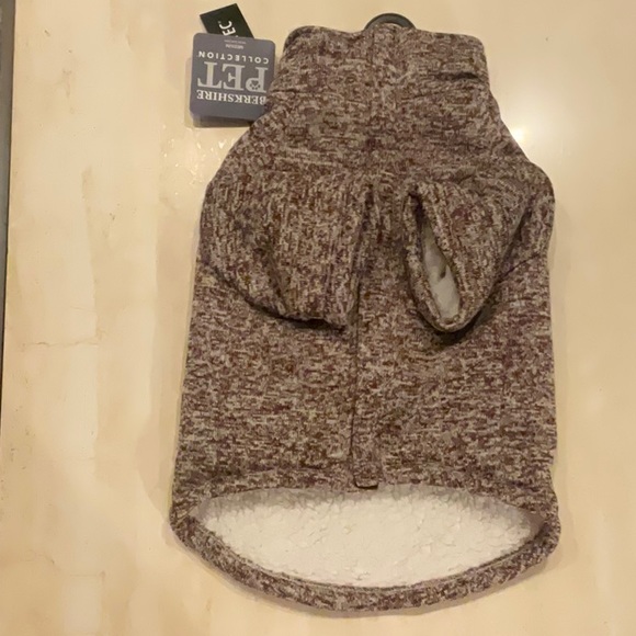 Dog Coat Faux Fleece Polartec Winter Jacket For Dogs Size Medium Sweater - Picture 3 of 9